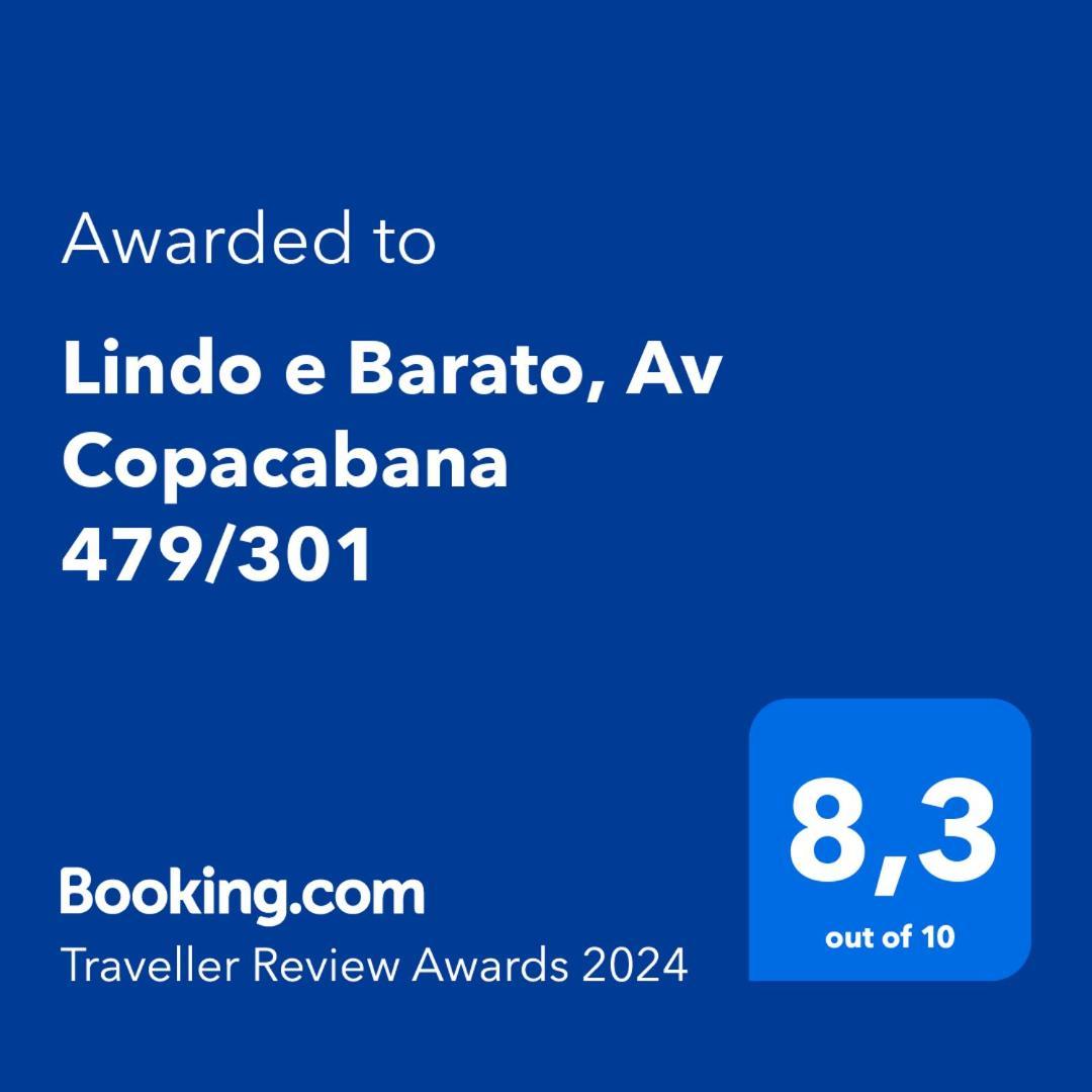 Lindo E Barato, Av Copacabana 479/301 Rio de Janeiro Eksteriør bilde